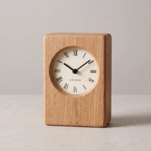 Oak Shelf Clock, Small