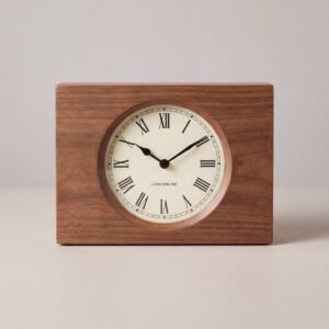 Walnut Mantel Clock, Chime
